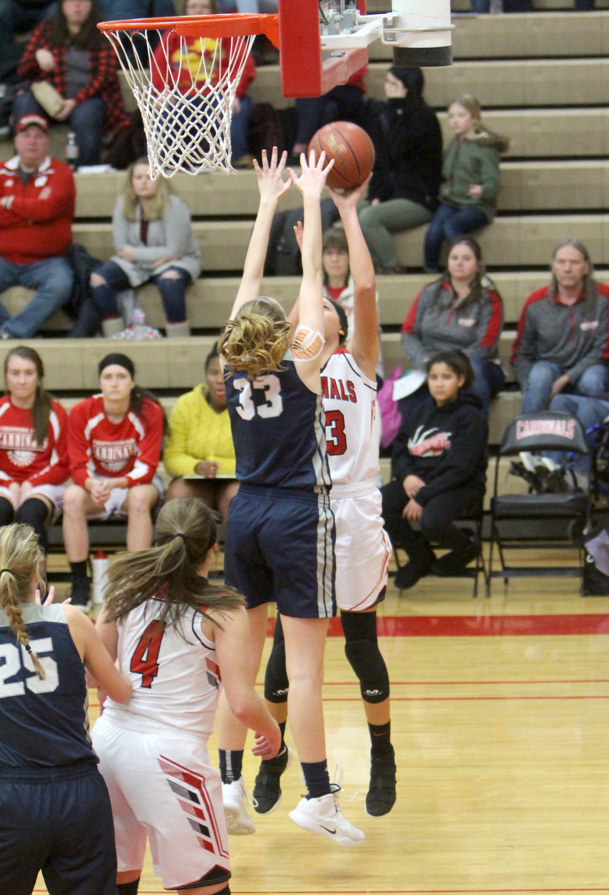 Hudson at Chi-Hi girls basketball 1-25-19